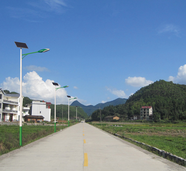 新農(nóng)村6米太陽(yáng)能路燈 
